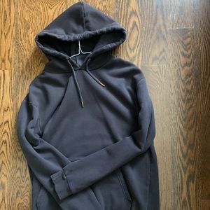 Zara Mens Black Hoodie